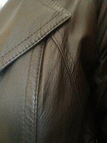 Luxusný kožený kabát v. 42/44 - 9