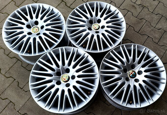 alu R17 5x110, orig. Alfa Romeo Giulietta, letné pneu 225/45 - 9