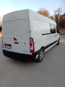 Renault Master L3H2 dodávka/kempervan len 94500km - 9