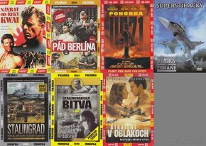 DVD hudobné, prírodovedecké, historické, vojnové, komédie... - 9