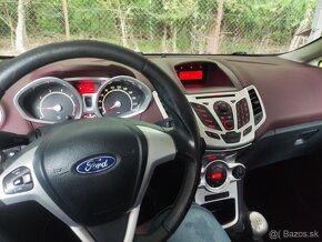 Ford Fiesta 1,25 benzín, 166tis Km, rv2009, STK, EK - 9