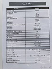 Solárny regulátor MPPT 60A  2,8kWp - 9