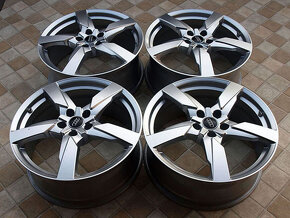 19" Alu kola = 5x112 = AUDI TT – TTS – ORIGINÁL SADA + ČIDLA - 9