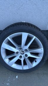 Predám elektróny Škoda 5x112 r17 - 9