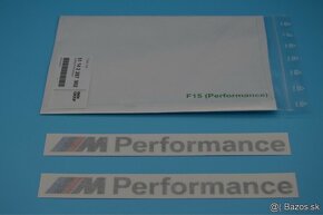 BMW M Performance nalepky  /ORIGINAL/ - 9