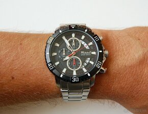 WishDoIt 178 Chronograph - pánske štýlové celokovové hodinky - 9
