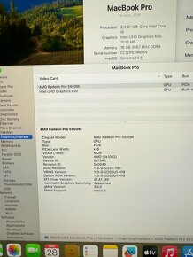 Apple MacBook Pro 16 2019 i9 16GB 1TB 5500M Perfektný stav - 9