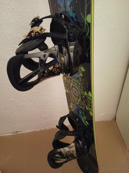 153 cm damsky snowboard Burton s viazanim Burton, channels - 9