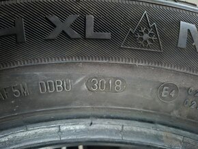 215/60 r16 zimné 4 ks UNIROYAL dezén 8- 6,6 mm - 9