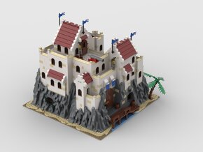 Lego MOC Pirat Pevnost Lorda Igtorna - 9