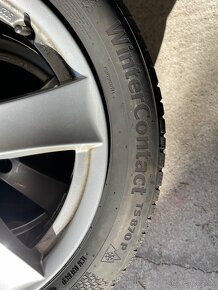 Kolesá na Passat 5x112 R17 zimna sada 215/55 R17 - 9