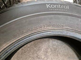 215/65 r17 celoročné 4 ks HANKOOK dezén 7,7 - 5,4 mm DOT2018 - 9