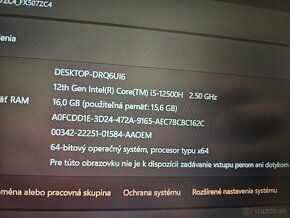 Herny Asus TUF F15 S GRAFIKOU RTX3050 i5 procesorom a 512gb - 9