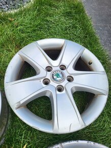 5x112 R16 Škoda alu disky - 9