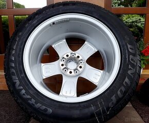 alu R18 5x120, zimné pneu 255/55, orig. BMW X5 - 9