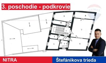 Predaj budovy “Pešia zóna“ – centrum - Nitra, EXKLUZÍVNE - 9