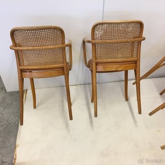 Stolicky Thonet TON Hoffmann 4 kusy - 9