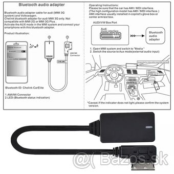 Bluetooth do AMI slotu pre MMI 3G high AUDI - 9