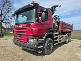 SCANIA P360 4X4 /2 SKLAPAC / RUKA / EURO 5 - 9