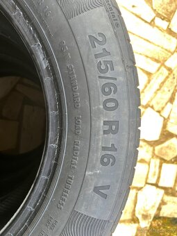 Continental 215/60 R 16 letné - 9