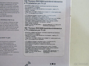 klávesnica  k LG smart televízorom - 9