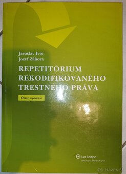 Právnická literatúra a učebnice k VŠ právo - 9