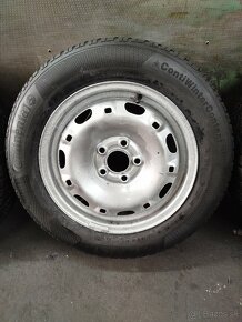 Predám kompletnú sadu kolies 5x100 R14 165/70 R14 zimné - 9