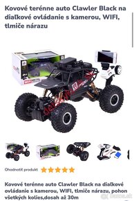 RC 1:18 Monster truck s kamerou na dialkove ovladanie - 9