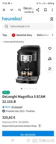 Automatický kávovar DeLonghi Magnifica S ECAM 22.115.B - 9