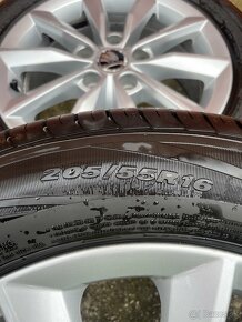 Originál elektróny škoda 205/55 R16 letné - 9