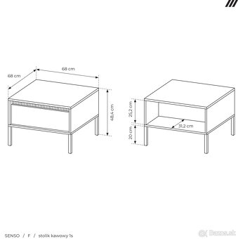 Obývacia zostava SENSO béžová - 9