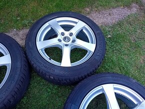 17" ALU 5x115 Opel Zafira + zimné 225/50 r17 8,5mm TOP sada - 9