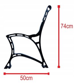 Nohy pre záhradnú lavicu, stoličku, stôl - 9