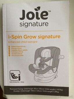 Autosedačka Joie i-spin grow - 9