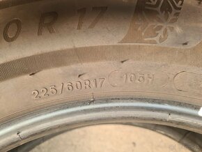 225/60r17 zimné 4 ks MICHELIN dezén 8-5,9 mm DOT2022 - 9