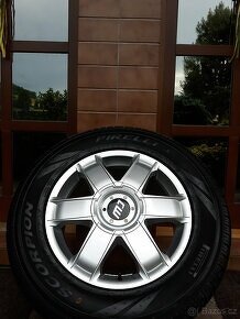 alu R17 6x139,7 Nissan Navara, Pathfinder, pneu 255/60 - 9