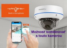 Kamerový systém HISEEU 4x IP kamera 5MP+8ch rekordér LAN POE - 9