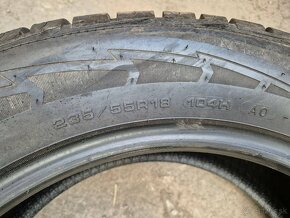 235/55 r18 zimné 4 ks GOODYEAR dezén 8,6-8,4 mm DOT2018 - 9