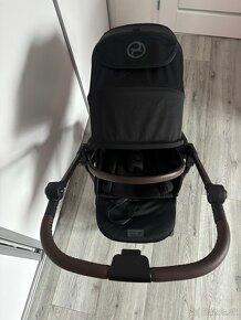 Športový kočík Cybex Melio Magic Black + podložka Bjällra - 9