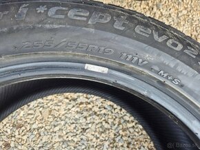 255/55 r19 zimné 4 ks HANKOOK dezén 8-7,8 mm - 9