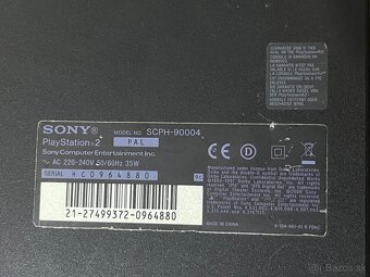 PS2 Slim , ovládače , pamäťová karta a hry - 9