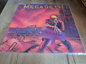 Lp MEGADETH- Peace Sells... but Who's Buying? - 9