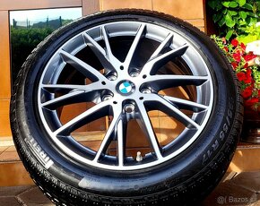 alu R17 5x112, senzory, zimné pneu 195/55, orig. BMW 1 - 9