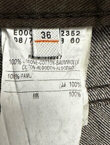 Pánske kvalitné džínsy Nino CERRUTI 1881 - veľkosť 36/33 - 9