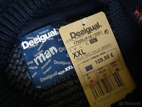 Pánsky pulóver Desigual, veľ. XXL - 9