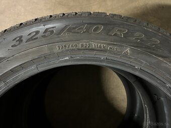 Predam 2x pneumatiky 325/40R22 Pirelli zimne - 9