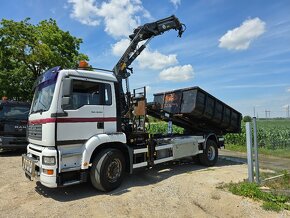 MAN TGA 18.310 4x4 / SKLAPAC / NOSIC KONTAJN / H. RUKA ATLAS - 9