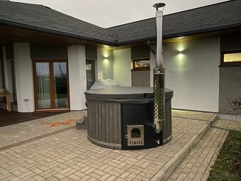 Hottub, drevený kúpací sud - 9