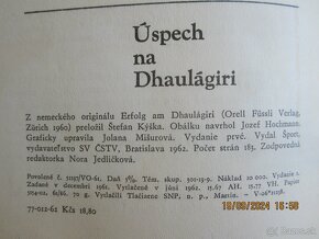 Kniha  Úspech na Dhaulágiri 1960 - 9