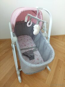 Kinderkraft Cradle 5IN1 UNIMO peony rose - 9